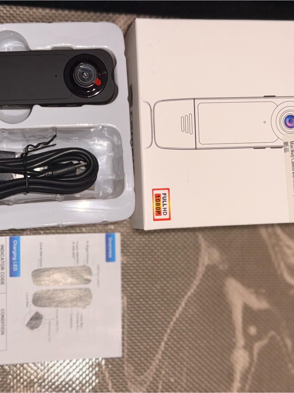 Camera Mini Body Camera - White - Picture 4 of 6